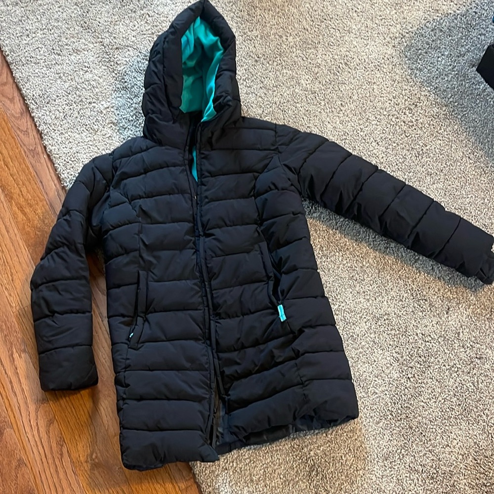 Brand new girls parka jacket.  No tags never worn.